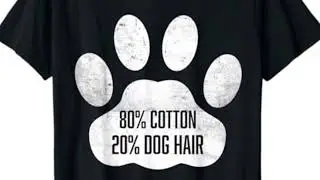🐕 Hair, Don&rsquo;t Care! Funny Dog Hair T-Shirt for Proud Dog Owners! 🧢