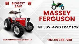 Massey Ferguson MF 385 4WD - 85HP Tractors For Sale in Tanzania - Massey Ferguson Tractors Tanzania