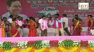 TRS MLA Redya Naik Dance| TRS Praja Ashirvada Sabha - Dornakal | Telangana | Warangal : 23-11-2018