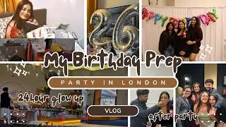 Birthday Prep & Party | Glow up, Surprise trip| London venue rental #srishtichoudhury #birthdayvlog