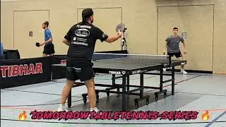 Noppen Störspiel gegen TTBL Erfahrung - TTT-Series 3 - Francesco Maragioglio vs Benno Oehme