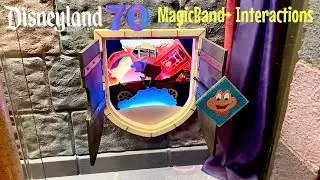 Disneyland 70th Anniversary MagicBand+ Interactions FULL Showcase