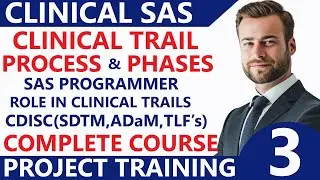 CDISC SDTM ADaM Online Training👍SAS Clinical Projects Training👌Clinical SAS Training by Experts  - 3