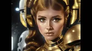 AI Star Cosplay princess Leia