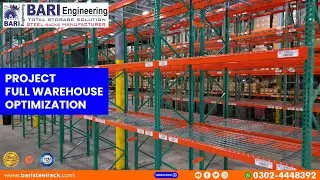 Warehouse Storage Solutions | Pallet Racking System | Bari Engineering #palletrack #storagesolutions