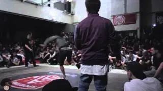 Issei & Shuhei (JAPAN) vs Bruce Almighty & Lagaet | Bboy Quaterfinal | Raw Circles 2013 | OB