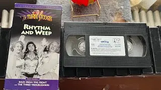 A 3rd Video On The Rare Closing To &ldquo;The Three Stooges: Rhythm And Weep&rdquo; 1993 (1994 Reprint) VHS.