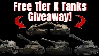 Розыгрыш бесплатных танков X уровня! Присоединяйтесь и выигрывайте!