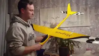 Планер Magnus 1.5 Hotliner, обзор распаковки, дизайн Джонатана Уэллса