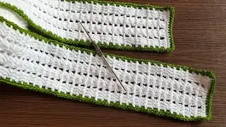 Simple toran Patti design 🎀 Toran border design | Gate patti | Jhalar ki design | Crochet pattern 