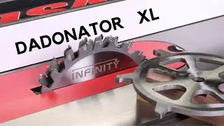 Infinity Dadonator XL Dado Blade Review and Full Test of Woodworking saw blade / tablesaw blade