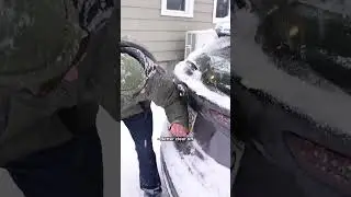 Midwest Snow Day vs. East Coast Snow Day #shorts
