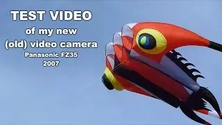 TEST VIDEO of my new (old) camera Panasonic FZ35