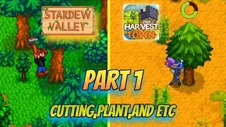 STARDEW VALLEY vs HARVEST TOWN part 1