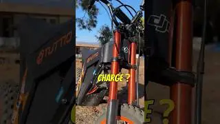 Tuttio range test🔋🪫😭 #electricebike #rangetest #ebike #surron #48v #dirtbike #emoto #automobile