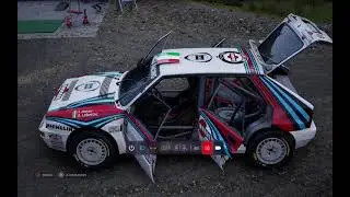 Beautiful Lancia Delta Integrale HF - Assetto Corsa Rally #lancia #Rally #italy 
