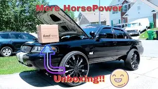 Unboxing More Performance Mods For 400HP Crown Victoria on 28s
