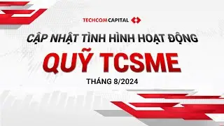 BẢN TIN CẬP NHẬT T&Igrave;NH H&Igrave;NH HOẠT ĐỘNG QUỸ TCSME TH&Aacute;NG 8/2024