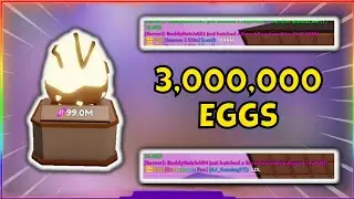 I Hatched 3 MILLION Chocolate Eggs! Rare Secret Pets | Mining Simulator 2