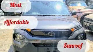 All New Tata Punch #Adventure S CNG most affordable with sunroof Variant 😱😱😲😲.