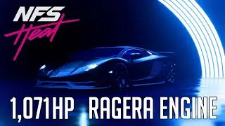 Lamborghini Aventador koenigsegg Engine Swap || 1071HP V8 Hybrid || NFS Heat