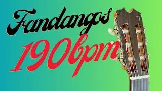 Base de Estudio de FANDANGOS - 190 bpm - Guitarra Flamenca