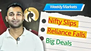 Weekly Market Recap | NIFTY Breaks 25,700 Reliance Falls 8.5% | Big Deals & SIP Record Explained