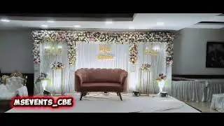 Ms EVENTS Coimbatore #reel #party #receptiondecoration #love 