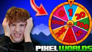 ONNENPYÖRÄ PÄÄTTÄÄ MEIDÄN SETIT!! 😱💸 (ISO VIRHE...) | Pixel Worlds Suomi |