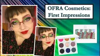 Ofra Francesca Tolot Infinite Palette By the Fire Mini Lip Set #FirstImpressions #MakeupReview