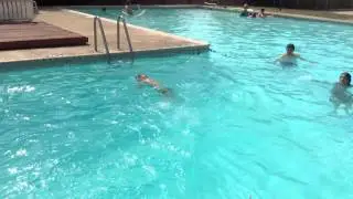 AquaLuv-Nicholas 5 yrs old survival lessons