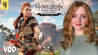 Horizon Zero Dawn [Remastered] (Pt 4) | First Time Playing | VOD | Krysttl