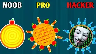 NOOB vs PRO vs HACKER-Knife Hit.