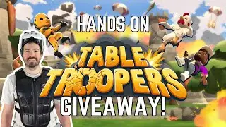 GIVEAWAY! Destructible Battlegrounds Multiplayer in Table Troopers! & In Death Unchained! #live #vr