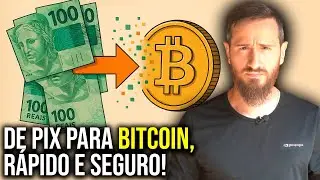 Cliente paga em PIX e voc&ecirc; recebe em Bitcoin?