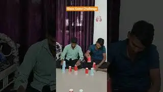 Glass Funny Game 🤣🤣 #funny #comedy #dance #love #ballongame