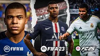 Kylian Mbappe IN EVERY FIFA (18-25)