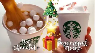 DIY Holiday Starbucks Slime Tutorial