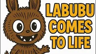 LABUBU Coloring Page | How to Color Labubu Character