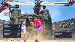 Tekken 8 - Zafina - Season 2 - CH SCR D3,3 into Heat Dash Combo - 100 Dmg