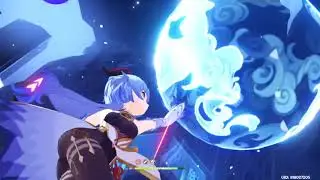 Hu Tao oneshots Geovishaps. #genshin #genshinimpact #UniPinDungeonRun