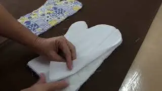 Como montar e costurar luva de forno forrada. Molde na descrição  #tutorial