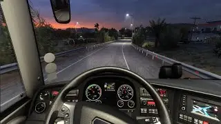 CONDUCCION REALISTA AUTOBUS ETS2 1.57 SNOWWY+RESHADE+PNG