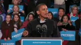 The Road to November 6th: President Obama in Bristow, VA - Full Speech