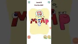 Alphabet DOP:Delete Puzzle!Game level 8 ! ios android walkthrough Sulotion