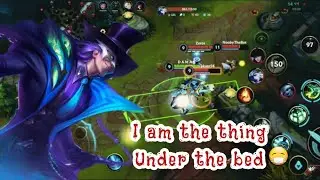 thresh gameplay 2v8 with afk mid , top lane opened , tanky jungler