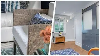 75 Bamboo Floor And Limestone Floor Basement Design Ideas You'll Love 🔴