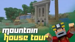 Minecraft Xbox 360: Classic Mountain House Tour! (Nostalgia Series)