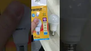 Firefly 4W LED Bulb E27 12V DC EBF404DL  #electx #electxelectricalsupply #firefly