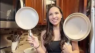 HONEST REVIEW - non-toxic AND pretty frying pans?? Yes please!